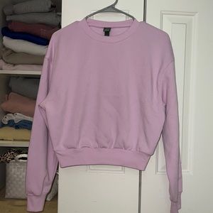 Target crop sweatshirt